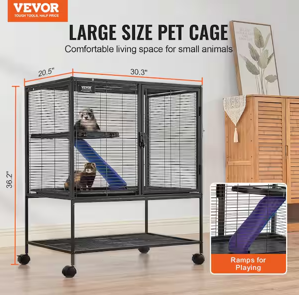 Large 2-Tier Critter Nation Cage