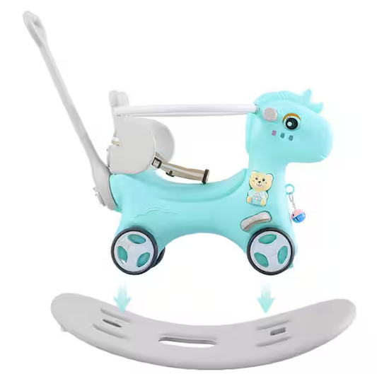 Balance Bike Ride On Toys with Push Handle
