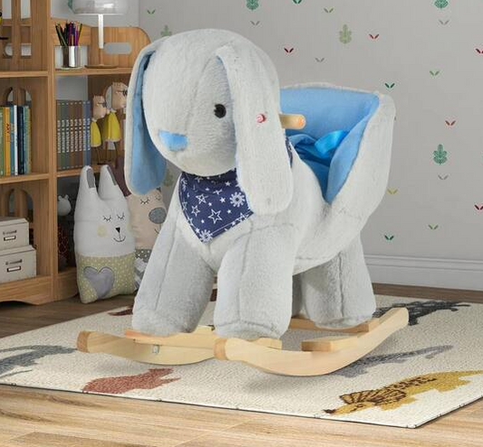 Kids Ride-On Rocking Horse Toy Bunny Rocker