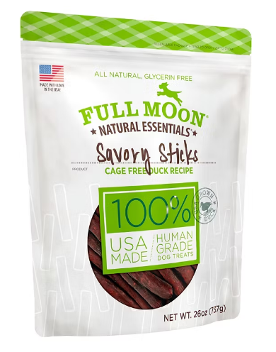 All Natural Human Grade Dog Treats - Duck Sticks, 26 oz.