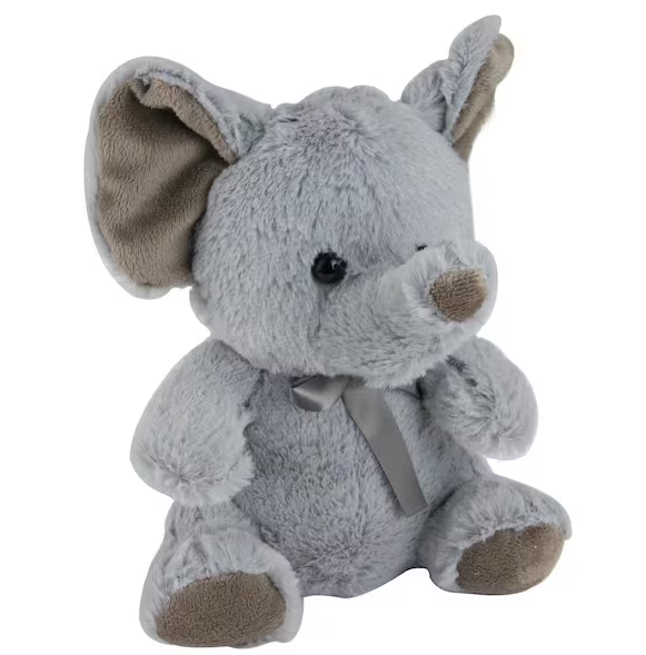 9 in. Plush Stuffed Animal Figures (4-Pack)