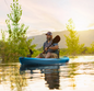 Enclave 10'3" Angler Kayak with Paddle and Cartop Carrier Kit