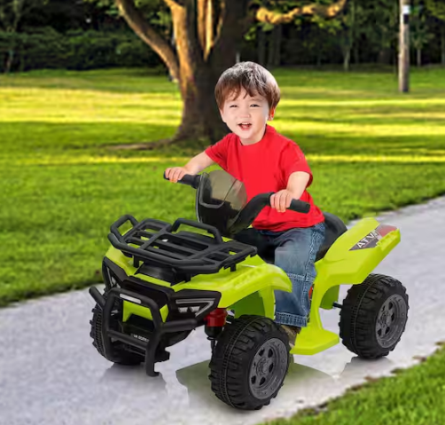 Kids ATV 4-Wheeler, 6V Ride on Toy Car