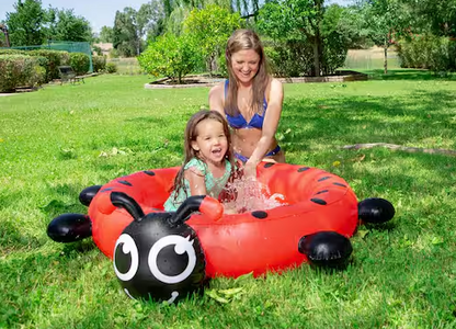Ladybug 37 in. Dia Circle 7.5 in. Deep Kiddie Swimming Pool