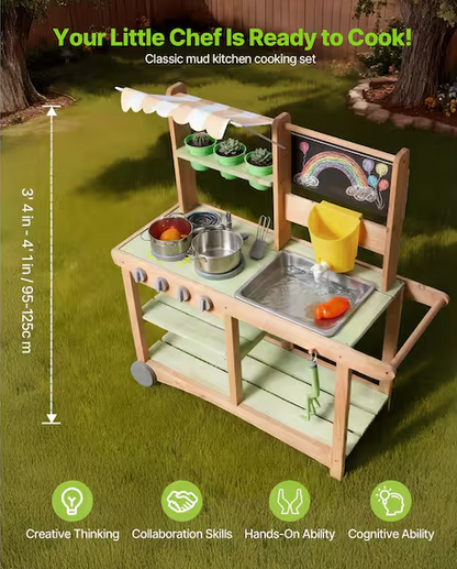 Outdoor Mud Kitchen for Kids