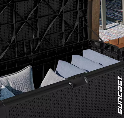 99 Gal. Weather Resistant Plastic Resin Deck Box