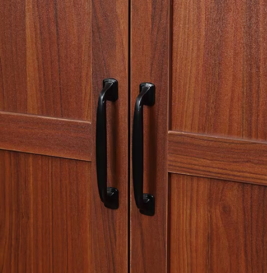 Brown 63 in. H Storage Cabinet