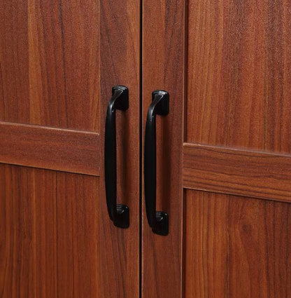 Brown 63 in. H Storage Cabinet