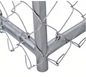 Two-in-One Galvanized Chain Link Kit