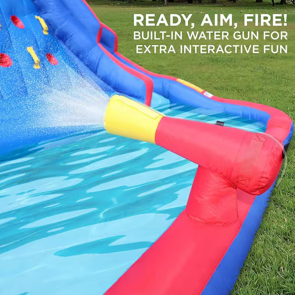 Ultra Climber Multi-Colored Inflatable Water Slide Park