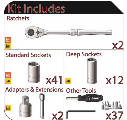 Mechanics Tool Set in EVA Foam (94-Piece)