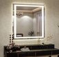 40 in. W x 40 in. H LED Lighted Square Bathroom Vanity Wall Mirror
