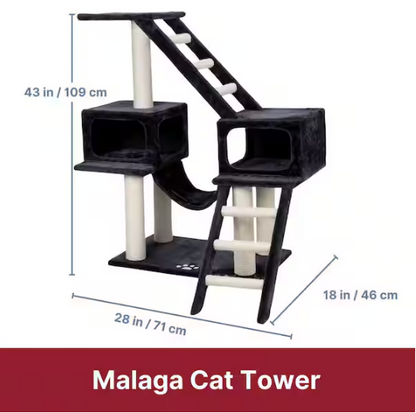 Gray Malaga Cat Playground