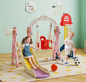 5-in-1 Toddler Slide and Swing Set