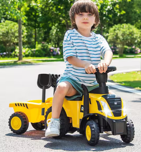 Caterpillar 5 in. Kids Ride on Tractor Toy