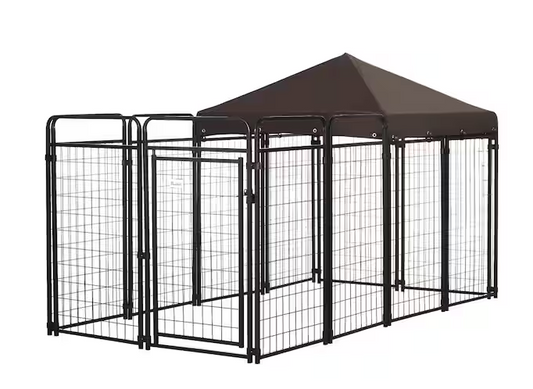 Dog Kennel Outdoor with Extended Run