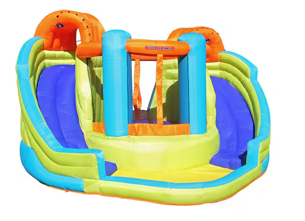 Double Water Slide, Bouncer Sakes and Air Blower