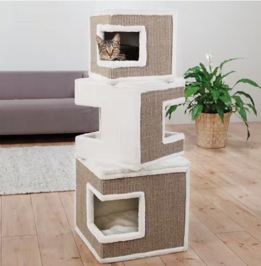 Modern 3-Story Condo : Sisal Scratching Surface