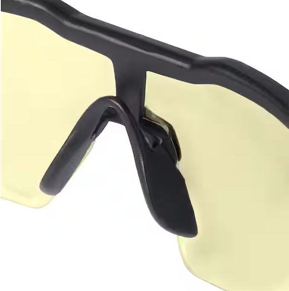 Safety Glasses with Yellow Anti-Scratch Lenses (2-Pack)
