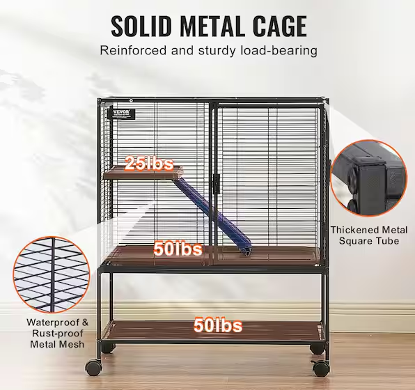 Large 2-Tier Critter Nation Cage