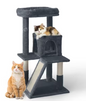 Dark Grey Cat Tower for Indoor Cats