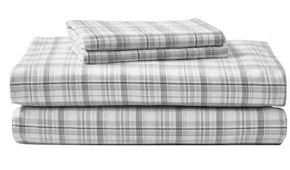 Graphic Flannel Sheet Set
