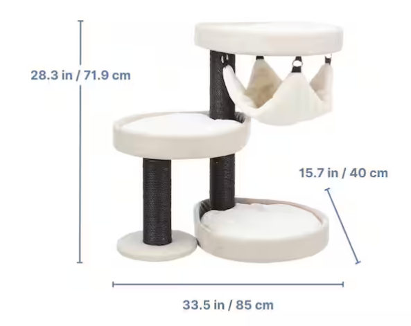 Cat Tower with Hammock