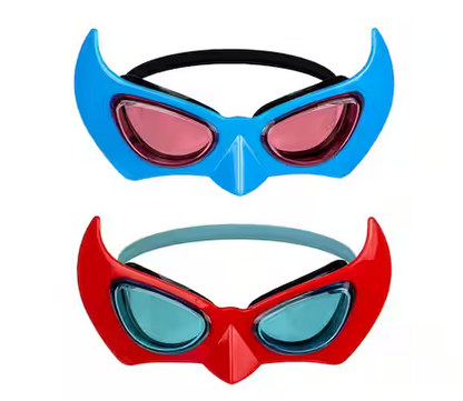 Blue and Red Splash Heroes Swim Goggles (2-Pack)