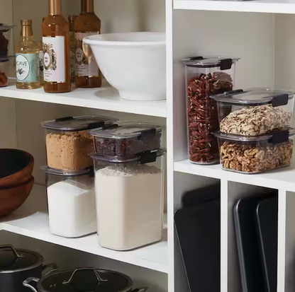 Brilliance 4-Piece Pantry Food Storage Container Set