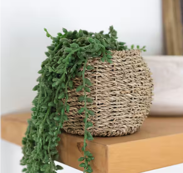 17.5" Artificial String of beads in 6" basket