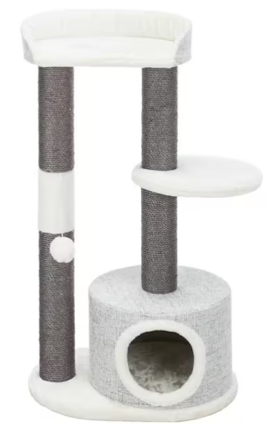 Brown/Beige Pillar Cat Tree