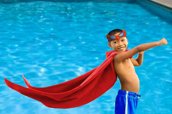 Blue and Red Splash Heroes Swim Goggles (2-Pack)