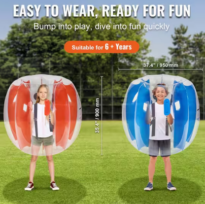 Inflatable Bumper Balls 3 ft./0.9M Body Sumo Zorb Balls for Kids