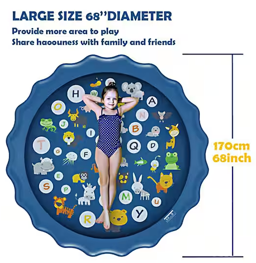 Outdoor Sprinklers Splash Pad Water Toys