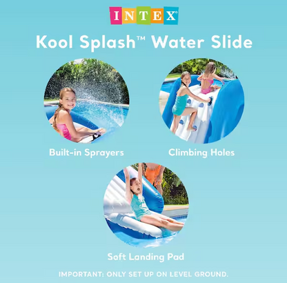 Kool Splash Inflatable Play Center Swimming Pool Water Slide