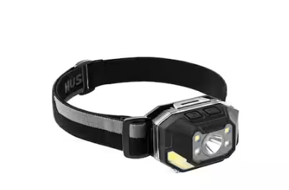 850 Lumens Dual-Power LED Rechargeable Headlamp