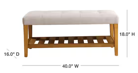 Charla Storage Bench