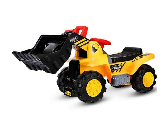 Kids Toy Excavator Digger Toddler Ride On Truck Scooter