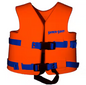 Small Sunset Orange Super Soft USCG Approved Child Vinyl Vest