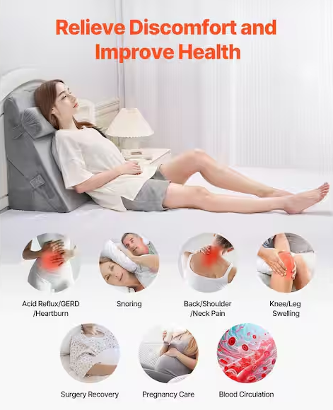 Adjustable Orthopedic Bed Wedge Set