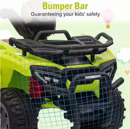 Kids ATV 4-Wheeler, 6V Ride on Toy Car