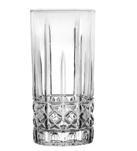 12 oz. Textured Highball Drinking Glass (Set of 6)