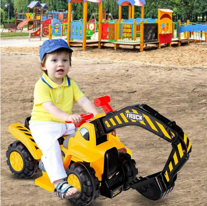 7.28 in. 3-Years Old Kids Toddler Ride On Car Truck