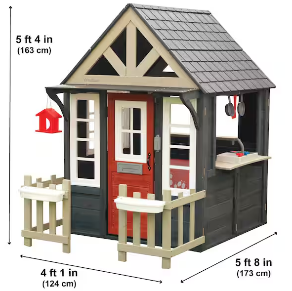 Riverscape Outdoor Wooden Playhouse
