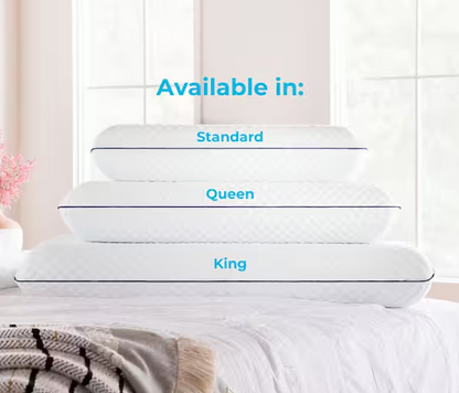 AlwaysCool Gel Memory Foam King Pillow