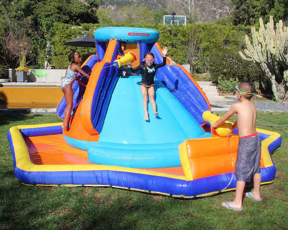 Battle Ridge Water Slide Bounce House