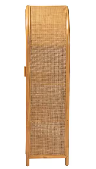 Paloma Light Honey Rattan Storage Cabinet