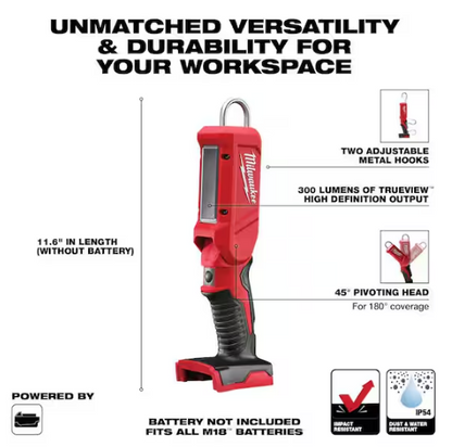 M18 18-Volt Lithium-Ion Cordless 300-Lumen LED Stick Light