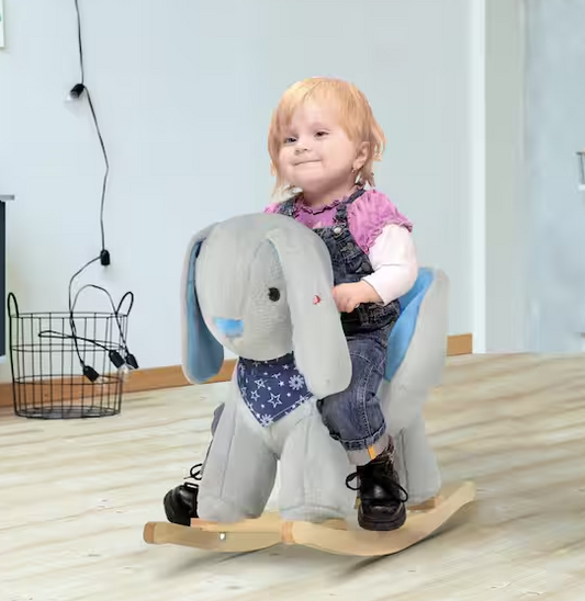 Kids Ride-On Rocking Horse Toy Bunny Rocker