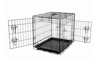 Medium Black Collapsable Pet Crate